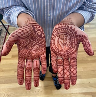 henna stain 1